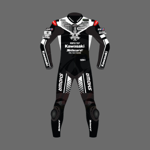 Jonathan Rea Kawasaki Winter Test 2021 SBK Leather Racing Suit